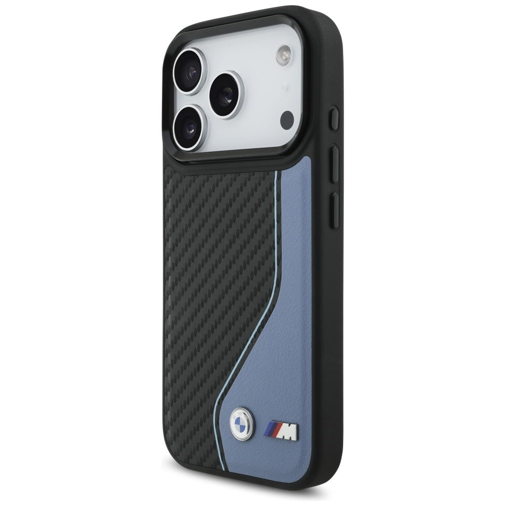 BMW M Carbon Logo MagSafe Case til iPhone 17 Pro - Blå