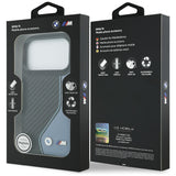 BMW M Carbon Logo MagSafe Case til iPhone 17 Pro - Blå