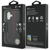 BMW M Kevlar Lines & Logo MagSafe Case til iPhone 17 - sort