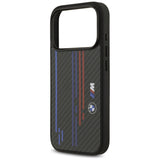 BMW M Kevlar Lines & Logo MagSafe Case til iPhone 17 Pro - sort