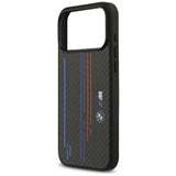 BMW M Kevlar Lines & Logo MagSafe Case til iPhone 17 Pro Max - sort