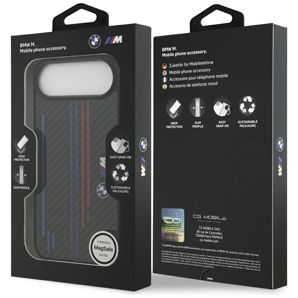 BMW M Kevlar Lines & Logo MagSafe Case til iPhone Air - sort