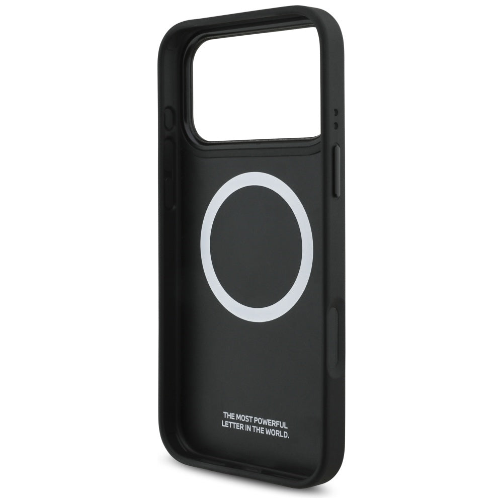 BMW M Quilted Logo MagSafe Case for iPhone 17 Pro Max - Blue