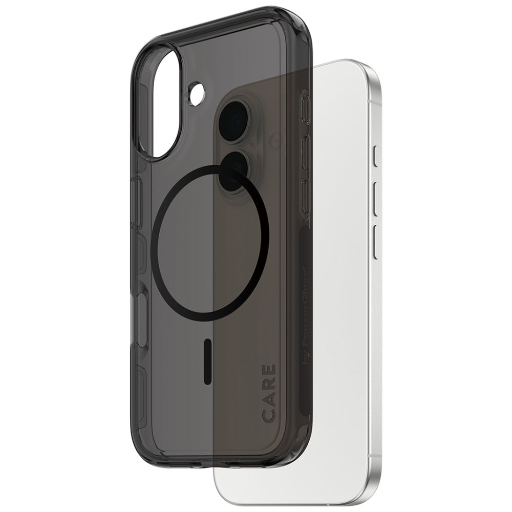 CARE af PanzerGlass Flagship Urban Explorer Case w. Black MagSafe til iPhone 17 - sort