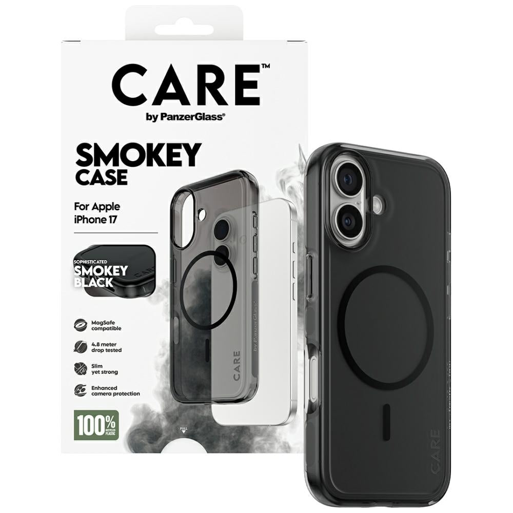 CARE af PanzerGlass Flagship Urban Explorer Case w. Black MagSafe til iPhone 17 - sort