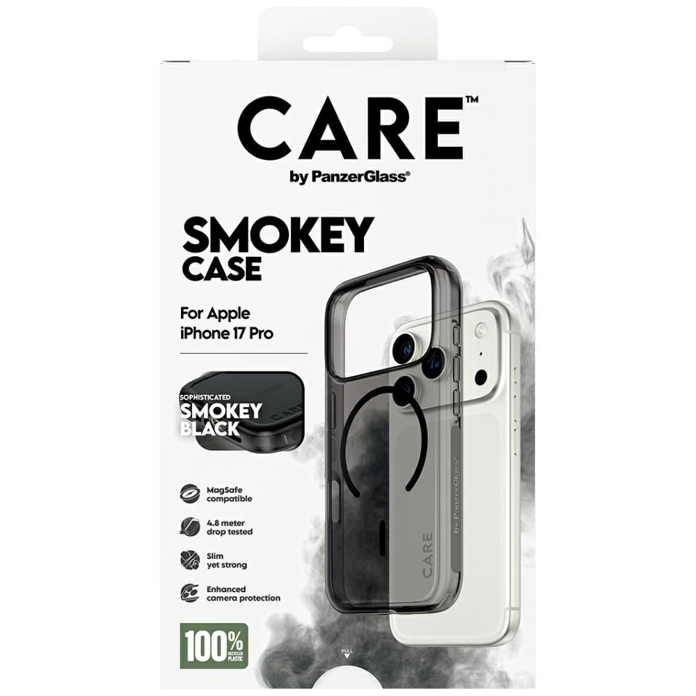 CARE af PanzerGlass Flagship Urban Explorer Case w. Black MagSafe til iPhone 17 Pro - sort