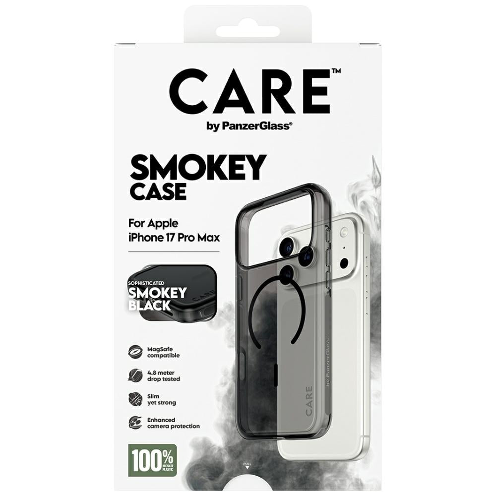 CARE af PanzerGlass Flagship Urban Explorer Case w. Black MagSafe til iPhone 17 Pro Max - sort