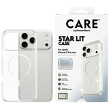 CARE af PanzerGlass Flagship Urban Explorer Case w. White MagSafe til iPhone 17 Pro Max - Clear Glitter