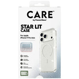CARE af PanzerGlass Flagship Urban Explorer Case w. White MagSafe til iPhone 17 Pro Max - Clear Glitter