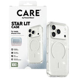 CARE af PanzerGlass Flagship Urban Explorer Case w. White MagSafe til iPhone 17 Pro - Clear Glitter