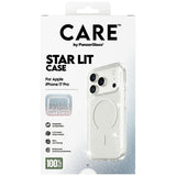 CARE af PanzerGlass Flagship Urban Explorer Case w. White MagSafe til iPhone 17 Pro - Clear Glitter