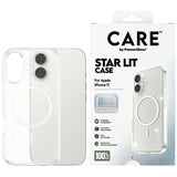 CARE af PanzerGlass Flagship Urban Explorer Case w. White MagSafe til iPhone 17 - Clear Glitter