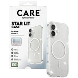CARE af PanzerGlass Flagship Urban Explorer Case w. White MagSafe til iPhone 17 - Clear Glitter