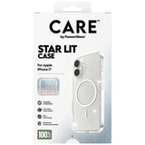 CARE af PanzerGlass Flagship Urban Explorer Case w. White MagSafe til iPhone 17 - Clear Glitter