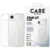 CARE af PanzerGlass Flagship Urban Explorer Case w. White MagSafe til iPhone Air - Clear Glitter