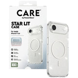 CARE af PanzerGlass Flagship Urban Explorer Case w. White MagSafe til iPhone Air - Clear Glitter