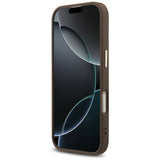 Guess 4G Big 4G Classic Logo Case for iPhone 17 - Brown and Gold