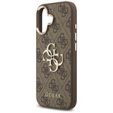 Guess 4G Big 4G Classic Logo Case for iPhone 17 - Brown and Gold