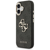 Guess 4G Big 4G Classic Logo Case til iPhone 17 - sort og guld