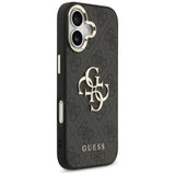 Guess 4G Big 4G Classic Logo Case til iPhone 17 - sort og guld