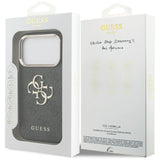 Guess 4G Big 4G Classic Logo Case for iPhone 17 Pro - Black and Gold
