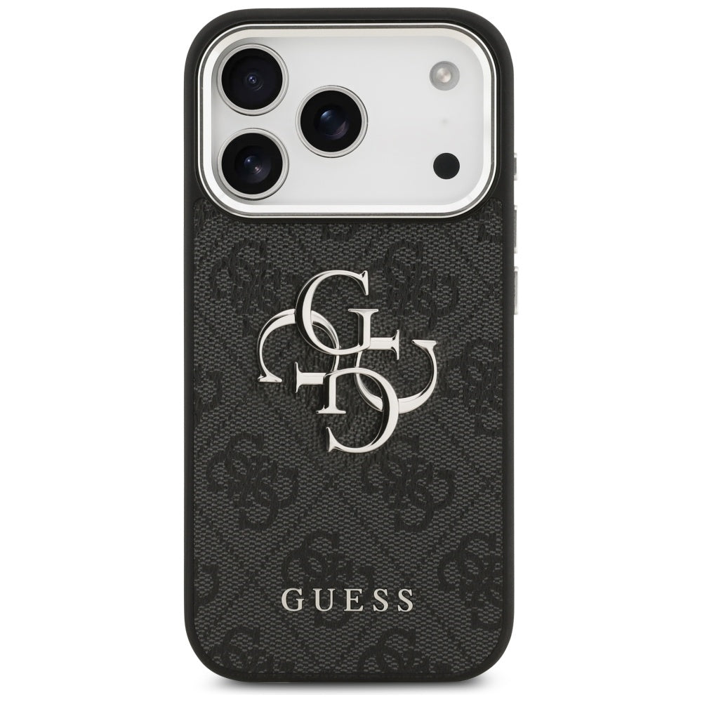 Guess 4G Big 4G Classic Logo-hylster til iPhone 17 Pro Max - sort