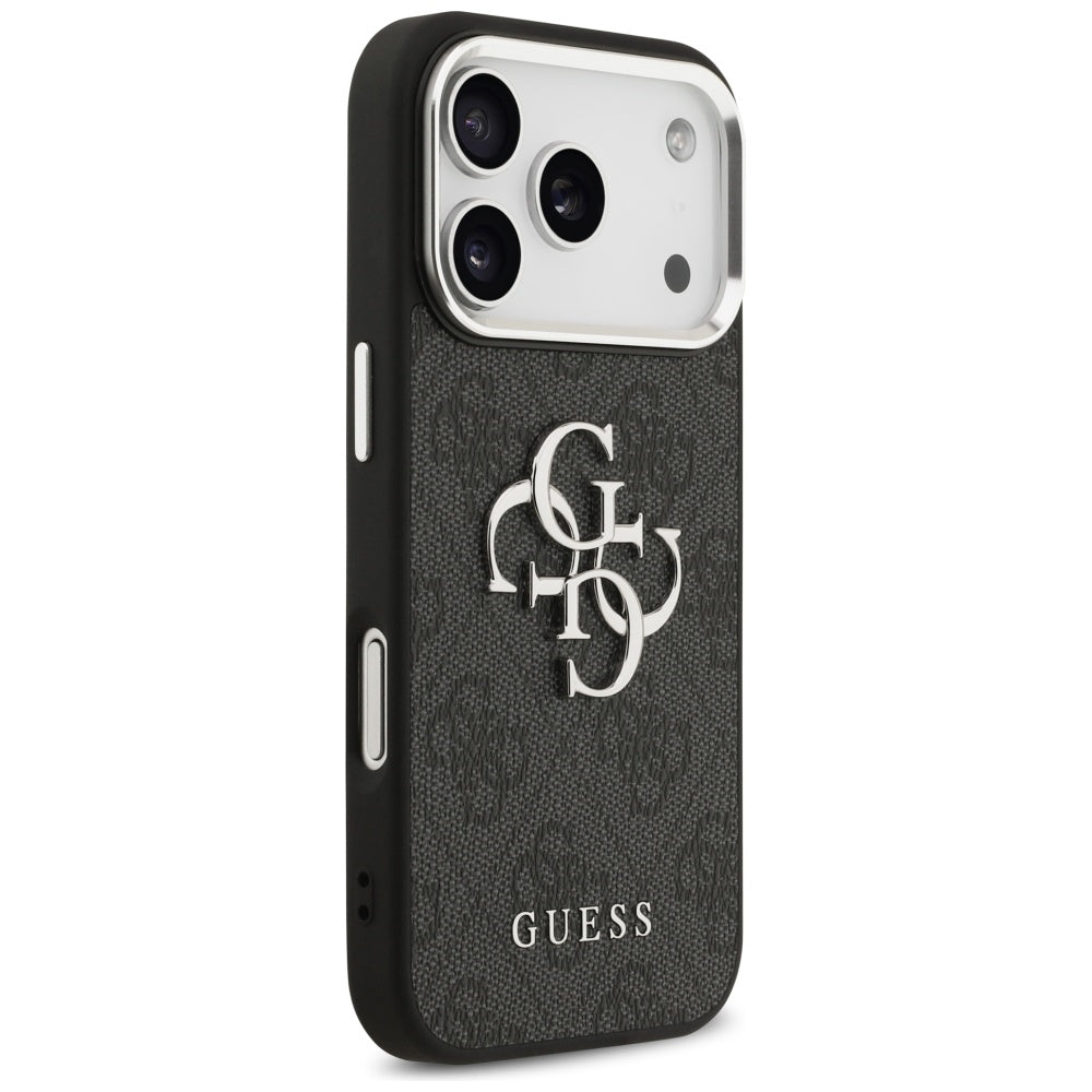 Guess 4G Big 4G Classic Logo-hylster til iPhone 17 Pro Max - sort