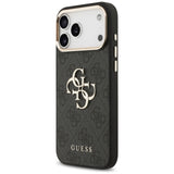 Guess 4G Big 4G Classic Logo Case for iPhone 17 Pro Max - Black and Gold