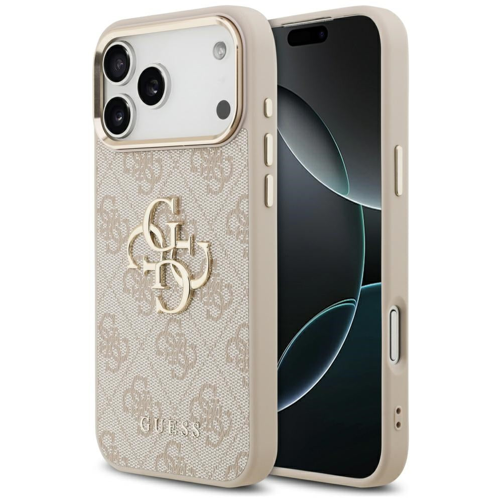 Guess 4G Big 4G Classic Logo Case for iPhone 17 Pro Max - Rose Gold