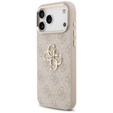 Guess 4G Big 4G Classic Logo Case for iPhone 17 Pro Max - Rose Gold
