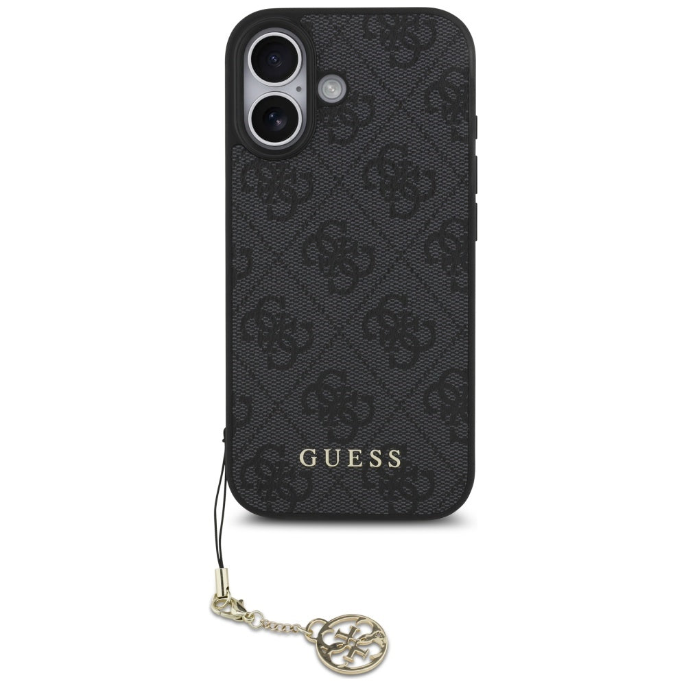 Guess 4G Charms Collection MagSafe case for iPhone 17 - black