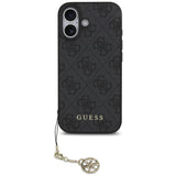 Guess 4G Charms Collection MagSafe case for iPhone 17 - black