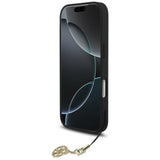 Guess 4G Charms Collection MagSafe-hylster til iPhone 17 Pro - sort