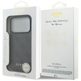 Guess 4G Charms Collection MagSafe-hylster til iPhone 17 Pro - sort
