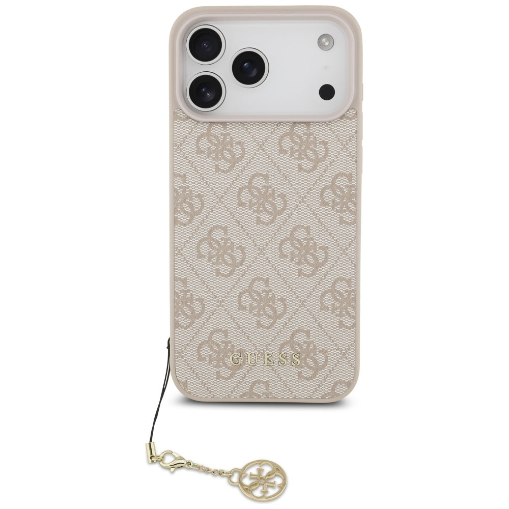 Guess 4G Charms Collection MagSafe Case til iPhone 17 Pro Max - Pink
