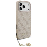 Guess 4G Charms Collection MagSafe Case til iPhone 17 Pro Max - Pink