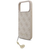 Guess 4G Charms Collection MagSafe Case til iPhone 17 Pro Max - Pink