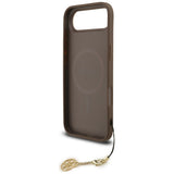 Guess 4G Charms Collection MagSafe-kasse til iPhone Air - brun