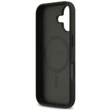Guess 4G Circle Classic Logo MagSafe-hylster til iPhone 17 - sort