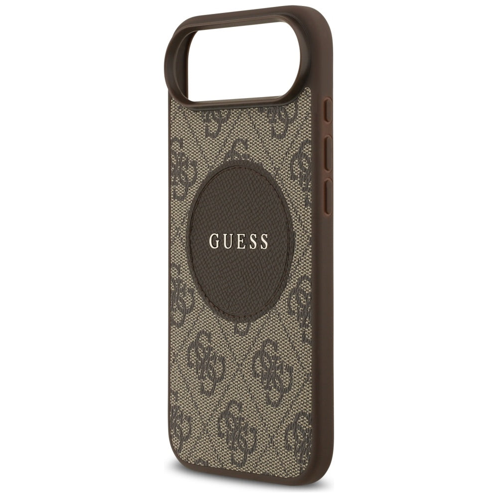 Guess 4G Circle Classic Logo MagSafe-kasse til iPhone Air - brun