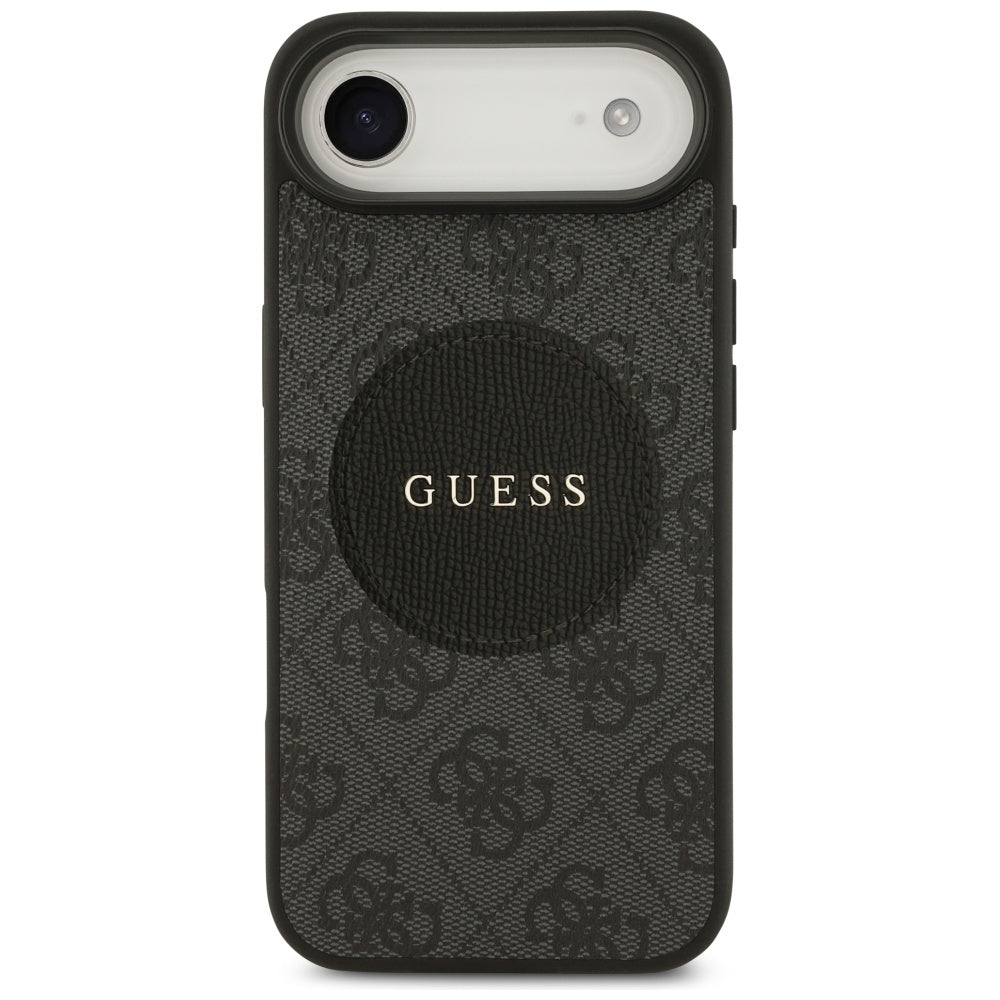 Guess 4G Circle Classic Logo MagSafe fodtøj til iPhone Air - sort