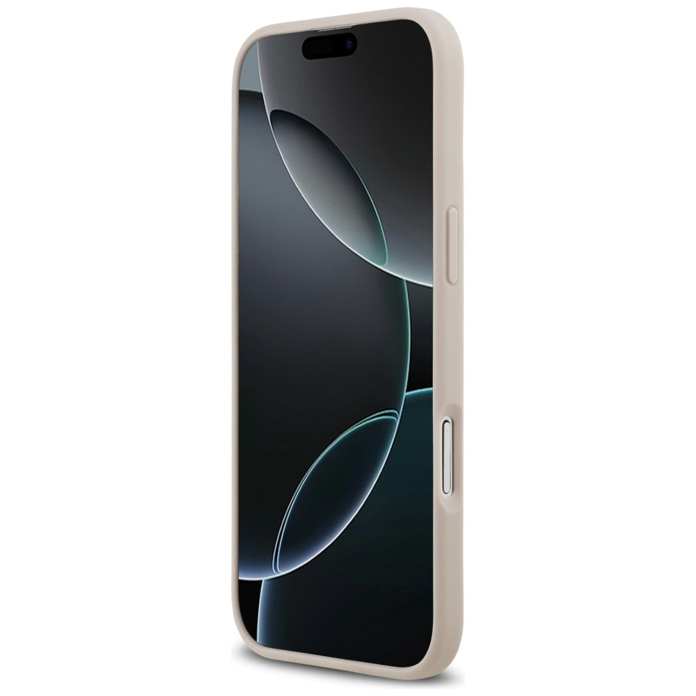 Guess 4G Circle Classic Logo MagSafe-hylster til iPhone Air - pink