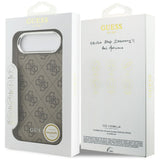 Guess 4G Classic Logo MagSafe Case for iPhone Air - Brown