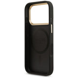 Guess 4G Strass Logo MagSafe-hylster til iPhone 17 Pro - sort