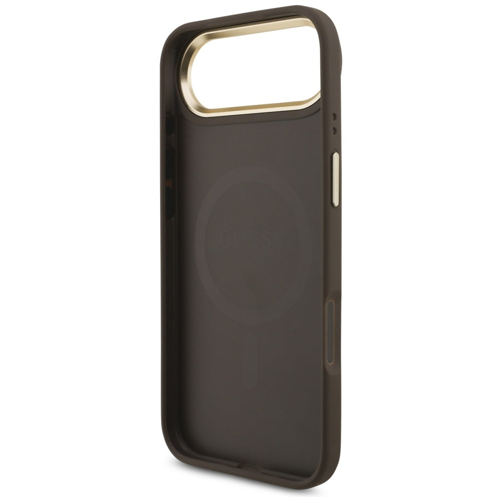 Guess 4G Strass Logo MagSafe Case til iPhone Air - Brunt