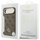 Guess 4G Strass Logo MagSafe Case til iPhone Air - Brunt