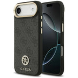 Guess 4G Strass Logo MagSafe fodtøj til iPhone Air - sort
