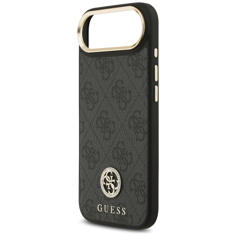 Guess 4G Strass Logo MagSafe fodtøj til iPhone Air - sort