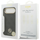 Guess 4G Strass Logo MagSafe fodtøj til iPhone Air - sort