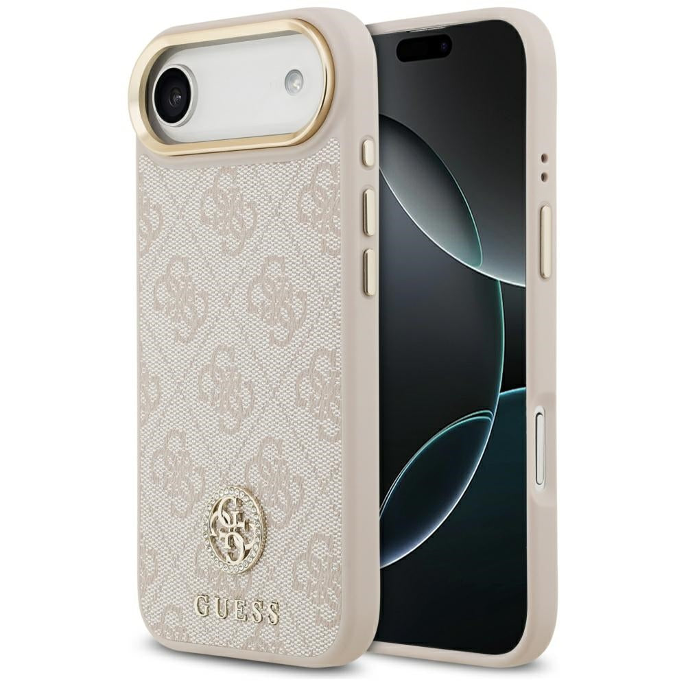 Guess 4G Strass Logo MagSafe Case til iPhone Air - Pink